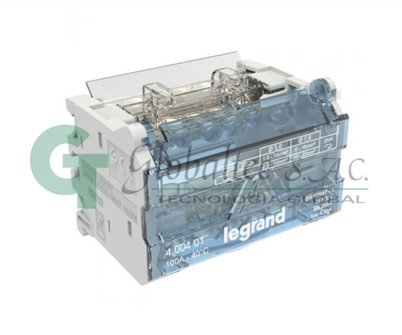 REPARTIDOR MODULAR BIPOLAR 4MOD 100A - [400401] - LEGRAND
