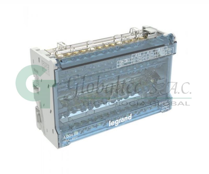 REPARTIDOR MODULAR TETRAPOLAR 125A 8MODULOS - [400409] - LEGRAND