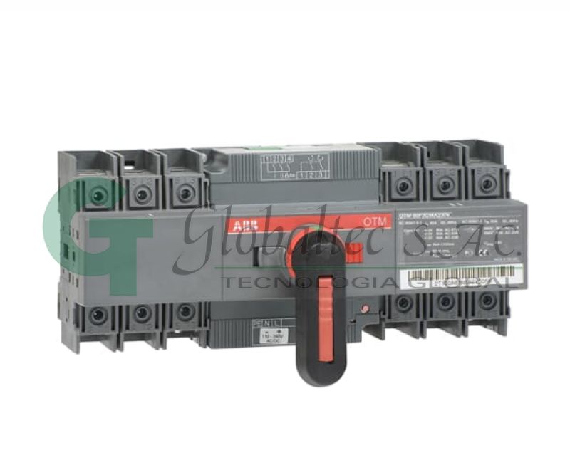 SECCIONADOR CONMUTAD. MOTORIZ I-0-II 80A OTM80F3CMA230V- [1SCA120093R1001] - ABB