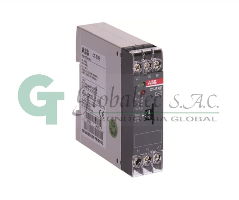 TEMPORIZADOR ELECTRONICO 0.3.....30SEG 110VAC CT-ERE ON- [1SVR550100R4100] - ABB