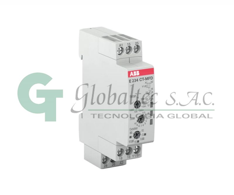 TEMPORIZADOR MULTIFUNCION CT-MFD.21 12-240VAC/DC 0.05S...100H 1SVR500020R1100 - ABB