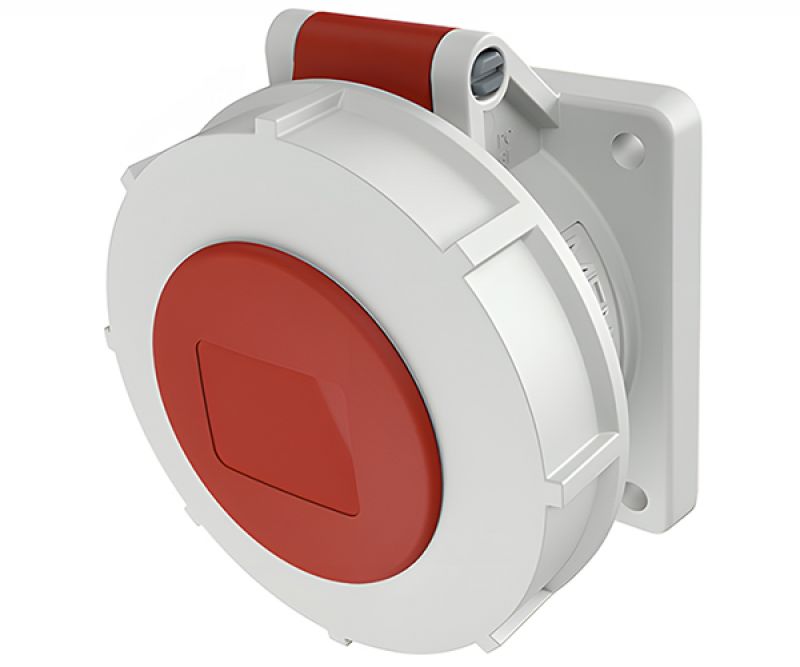 Tomacorriente Empotrar 3X32A+T 415V IP67 6H Rojo 234A - MENNEKES - Equipos de Automatización