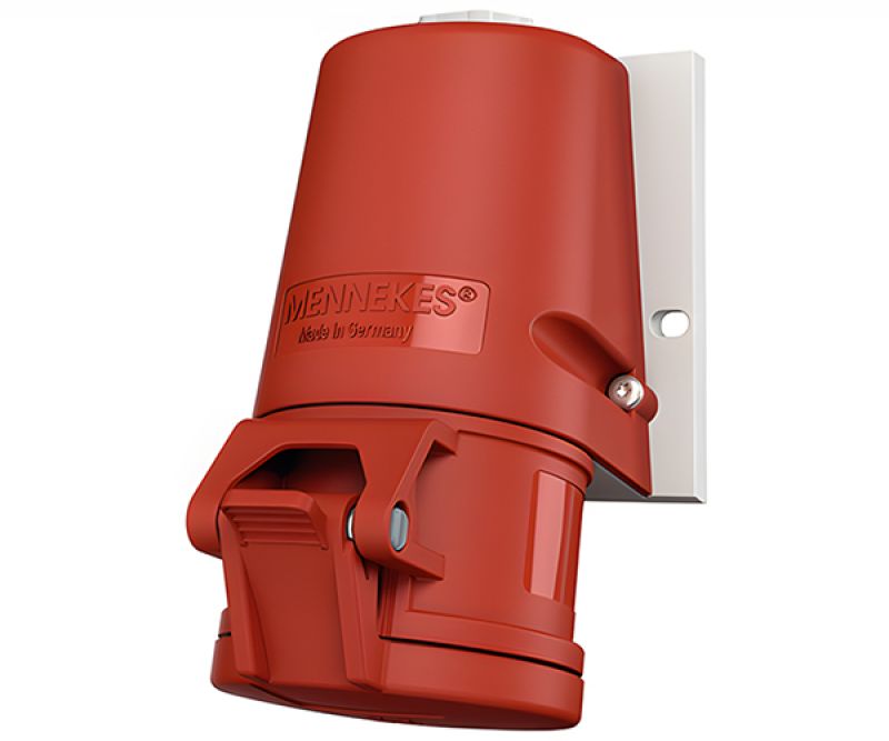 Tomacorriente Sobreponer 3X32A+N+T 415V IP44 6H Rojo 27008 - MENNEKES - Equipos de Automatización