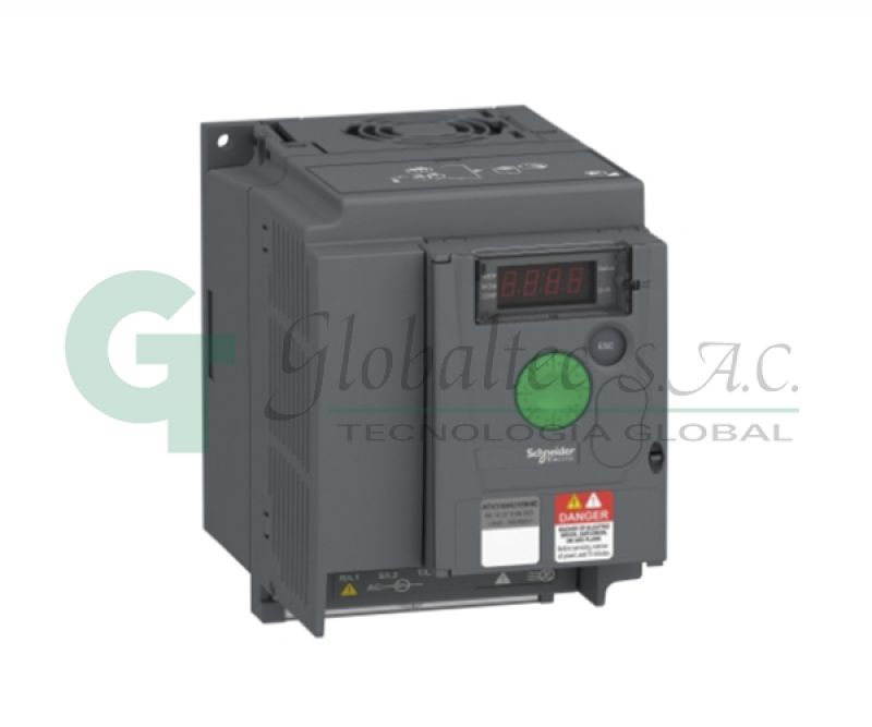 VARIADOR DE VELOCIDAD TRIFASICO ALTIVAR310 1.5KW 2HP 4.1A 380-480VAC 50/60HZ IP20 - [ATV310HU15N4E] - SCHNEIDER