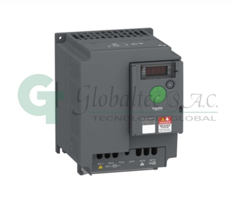 VARIADOR TRIFASICO DE VELOCIDAD ATV310 7.5HP/5.5KW 380-460V 9.5A IP20 - [ATV310HU55N4E] - SCHNEIDER
