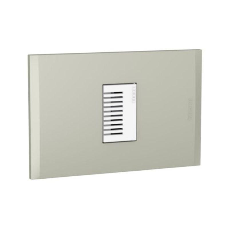 ZUMBADOR 230V BLANCO C/PLACA TERRA MODUS 4 - AH2149EBTI - TICINO